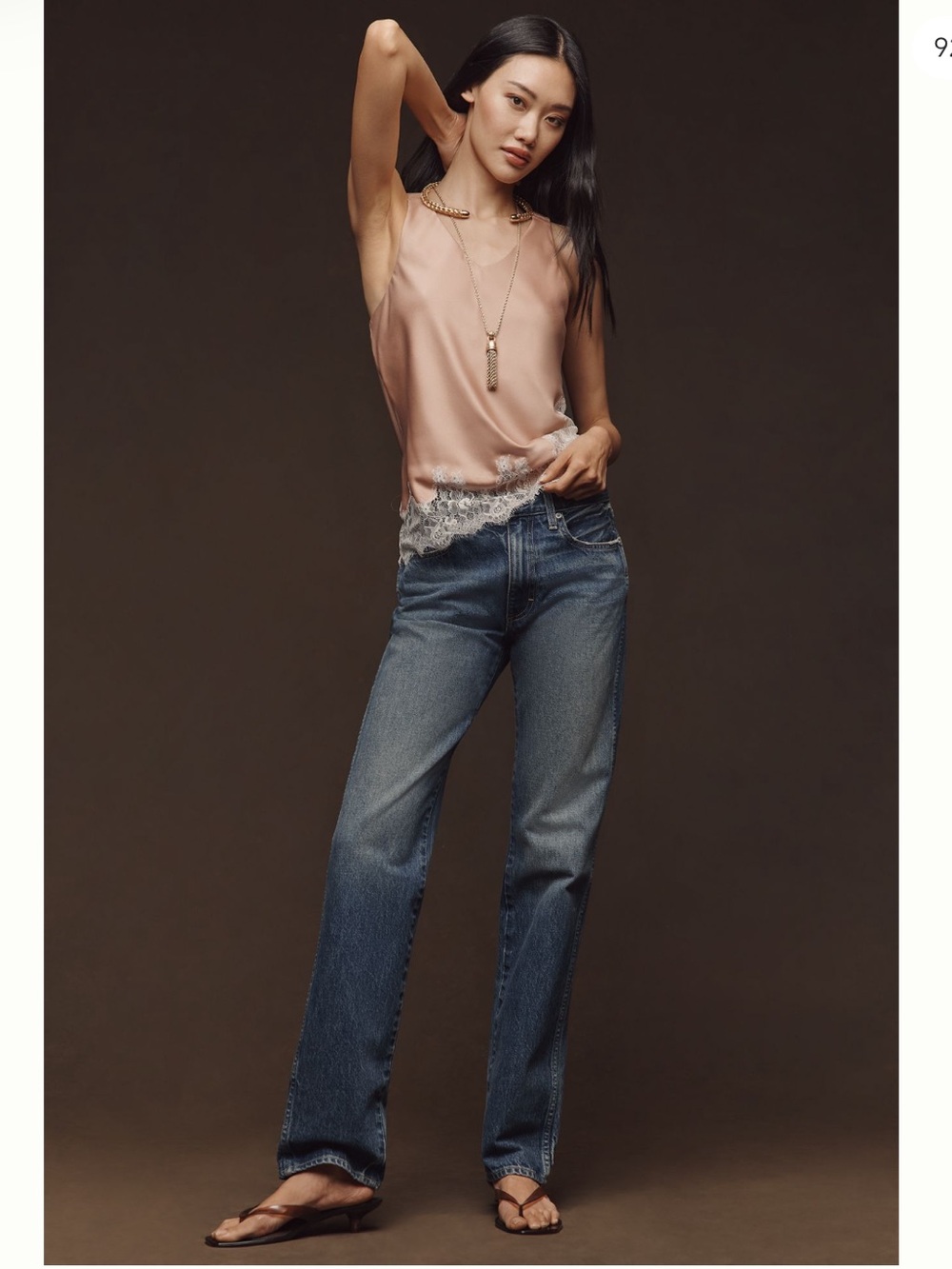 AMO Mira Women’s High rise Straight-Leg Jeans, “Fancy” Color, size 30 NWT